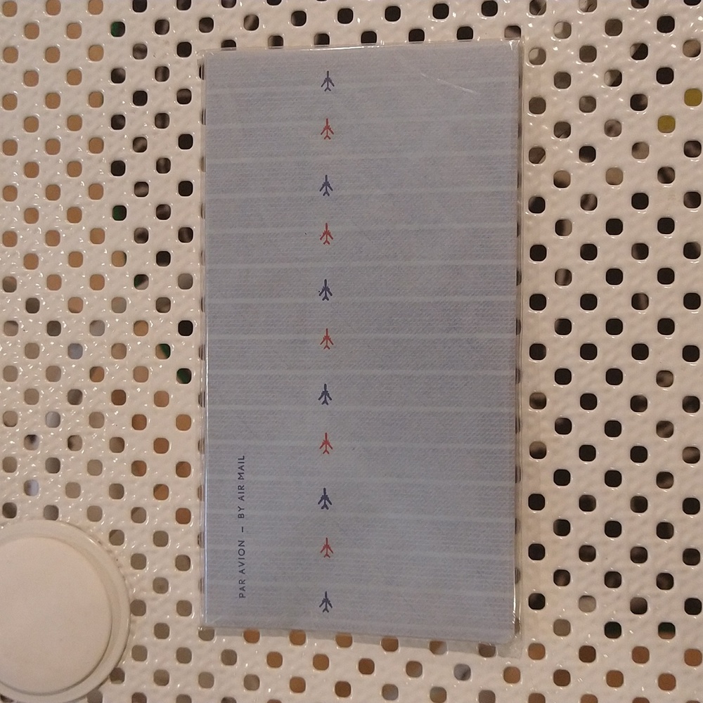 Vintage airmail stationary made in Holland